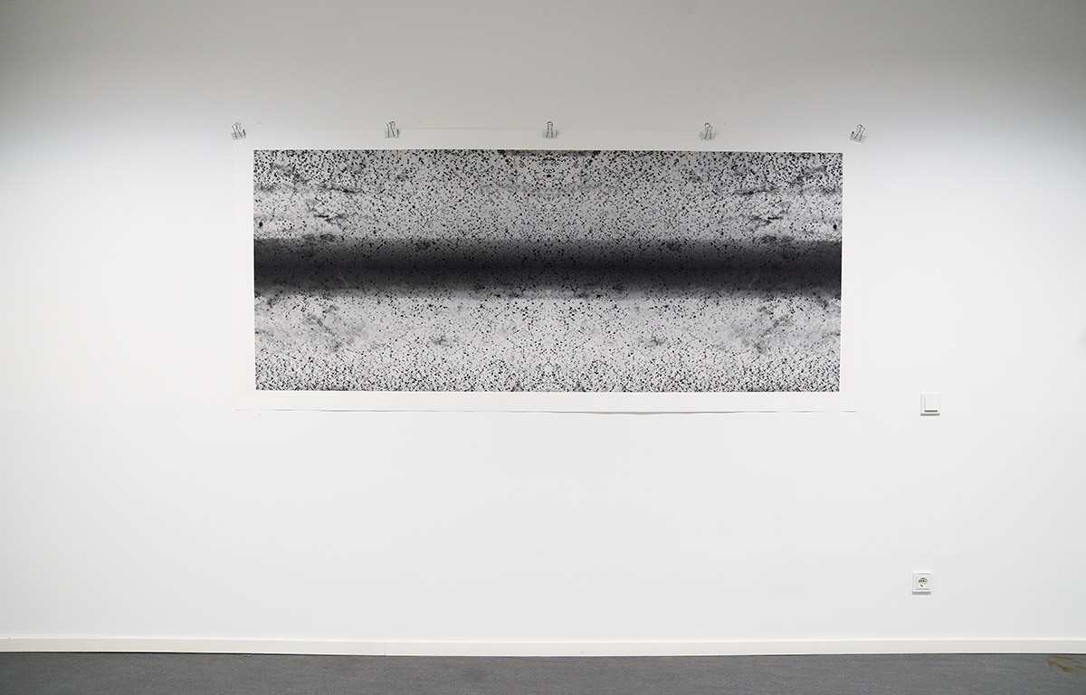 Hao Wen: Die abstrakte Wahrheit, Ausstellungsansicht in der Galerie 52, 2020.