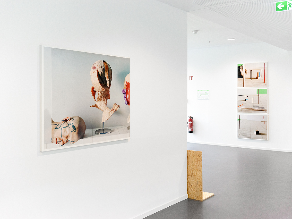 Jonas Kamm: Ausstellungsansicht, 2020