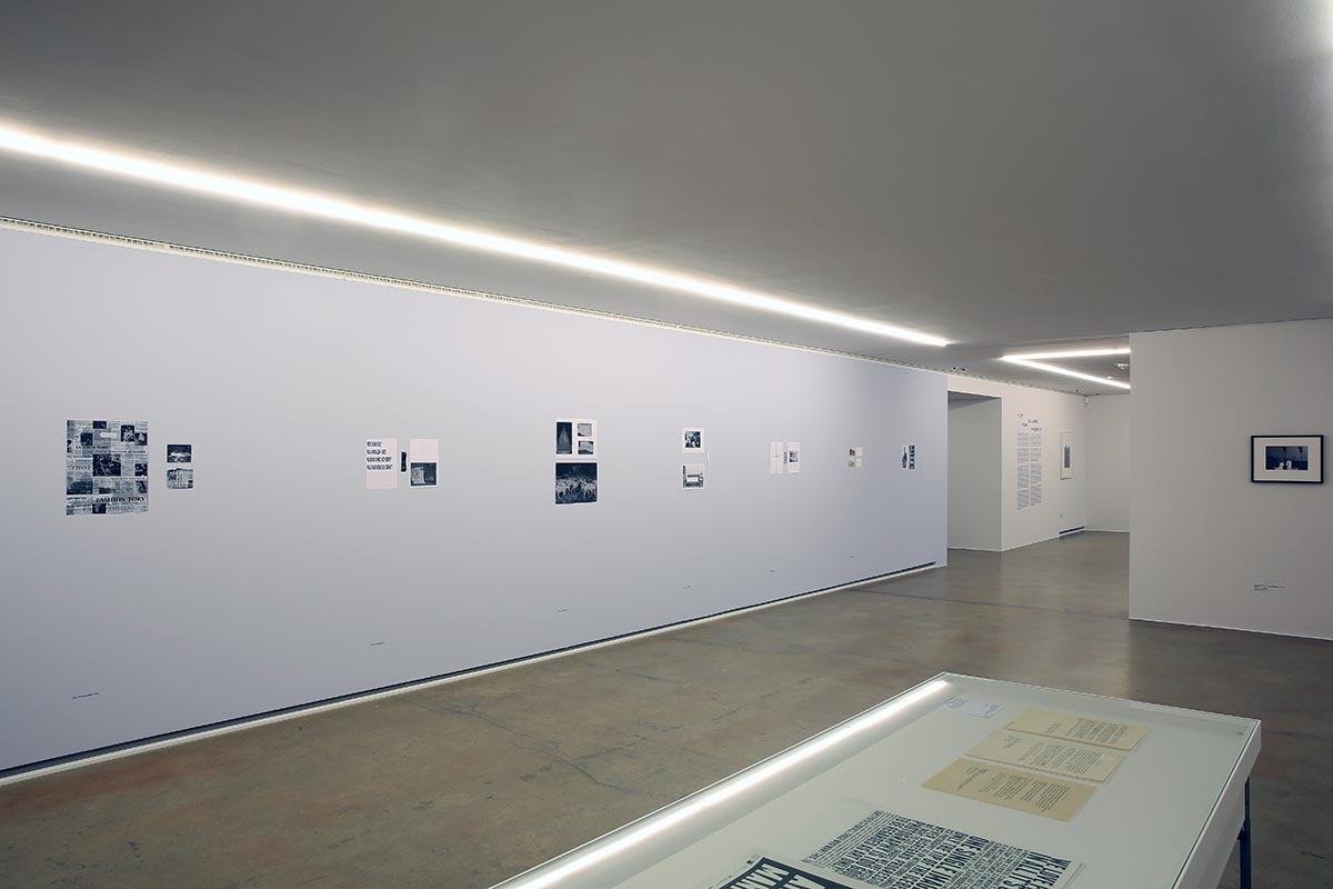 21 lettres à la photographie, Installationsansicht im Museum Folkwang Essen. Aufnahme: Jens Nober.