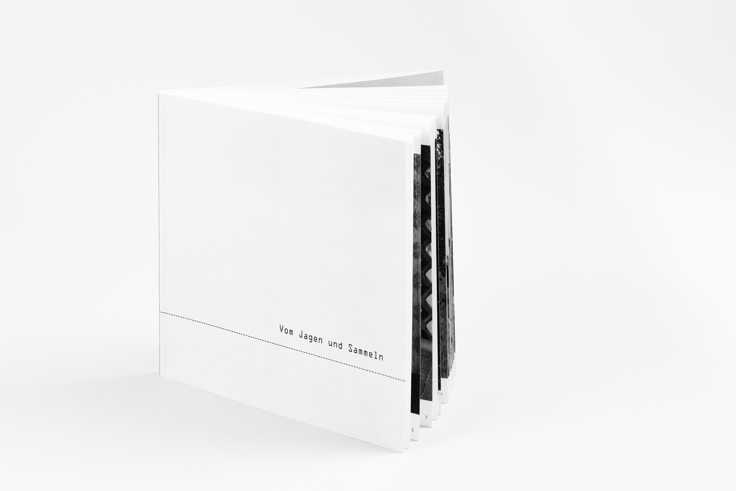 Leif-Erik Schmitt: Vom Jagen und Sammeln, 2021. Buch, 28,5 × 25,5 cm, 10 Exemplare.